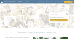 Desktop Screenshot of lifecarecenterofkansascity.com